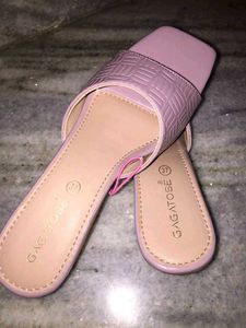 Gagatose mauve heeled sandals