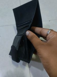 Black leather Wallet