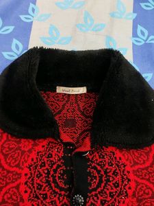 Red Sweater Partywear