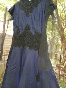 Neavy Blue Gown