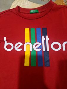 United Colors Of Benetton Tshirt For 7Year Old Boy