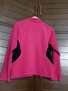 Champion Women Pink Fleece Jacket