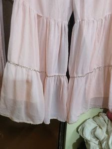 Pink Embellished Gharara Suit Combo Of Four