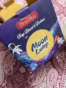 Moon Lamp With Colorful Lights