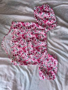 Floral Crop Top - Pack of 2