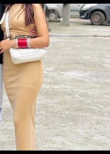 Elegant Bodycon Maxi Dress this is without belt