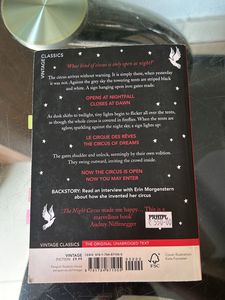 The night circus - Erin Morgenstern