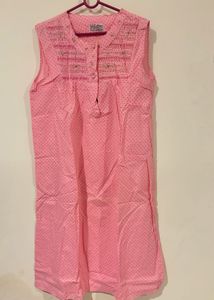 Pink Polka Dot Nightgown