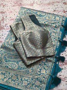 Silk Zari Woven Saree