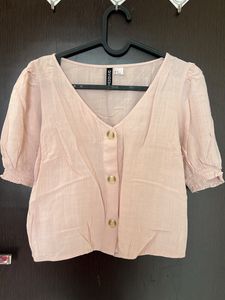H&M's Baby Pink Top
