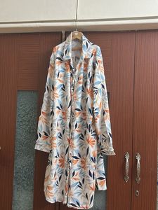 Printed Shirt Dress