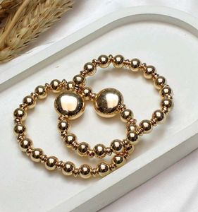 Choco Pie Stacked Bracelets Set Of 2