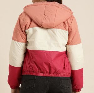 Women Colour block Jacket