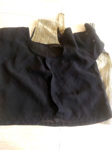 Black Fish Cut Dress For Festive Season