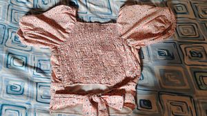 Floral Print Puff Sleeve Top