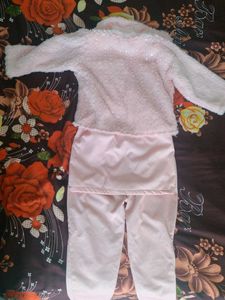 Stylish Baby Girl Party Dress Set (3-Piece)