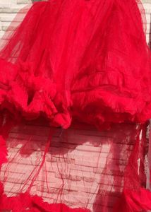 Red Dress with Gold Belt