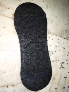 Black No-Show Sock