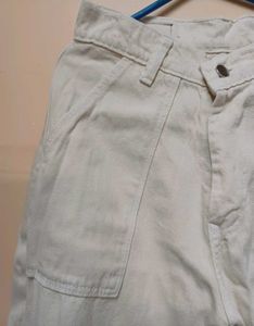 Beige Cargo Pants