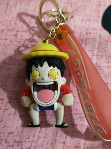 One Piece Luffy Keychain