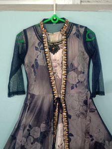 Frock With Shrug😍