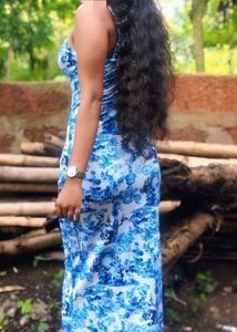 Floral Print Midi Dress