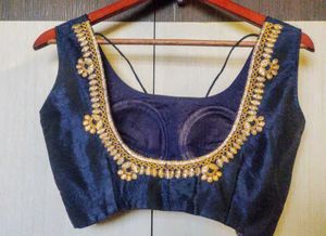 Embroidered Saree Blouse