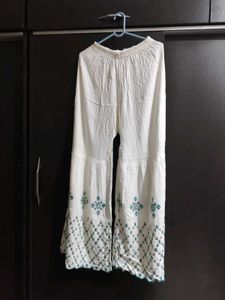 Gorgeous embroidered garara