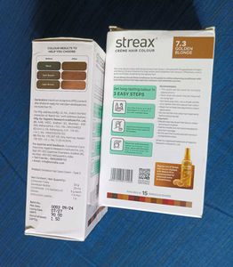 B1G1: Streax Golden Blonde Hair Colour