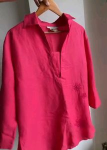 Anne Kelly Linen Embroidered Tunic