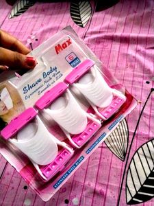 6-Piece Pink Disposable Razors