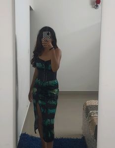 Y2k Midi Party dress | Green Dragon 🐉| Pinterest
