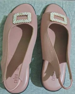 Cute Pink Slingback Sandals