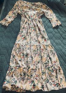 Floral Tiered Maxi Dress