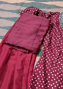 Maroon Suit