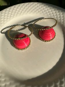 Ring Jhumka 💗💘✨, Water Resistant