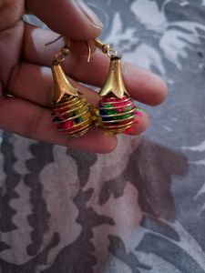 Golden - Silver Earrings ✨