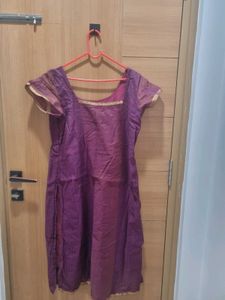 Square Neck Kurta With Lining