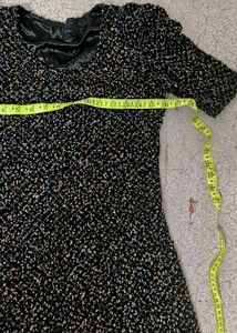 Textured Mini Dress