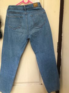 Blue Boyfriend Jeans