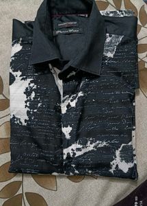 Black Nd White Shirt