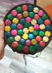 Colorful Beaded Clutch