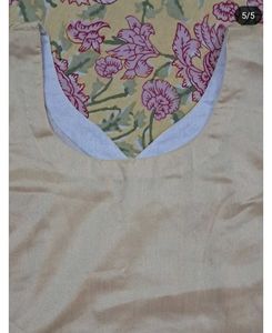 Stitched Golden Kurta
