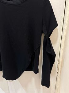 Cutout Long Sleeve Top