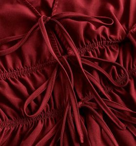 Vintage tie front flare sleeve top 💌