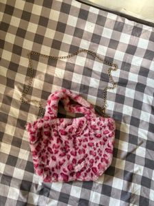 pink Cheetah Print Bag