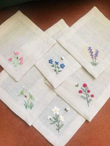 Customise hanky name mention Embroidery