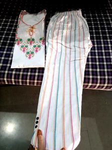 Elegant Embroidered Kurta Set