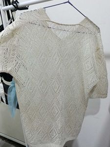 Crochet Knit Cardigan