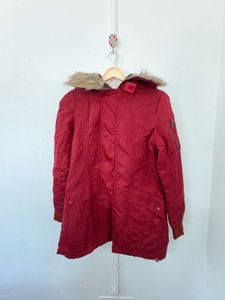 Red Hooded Jacket